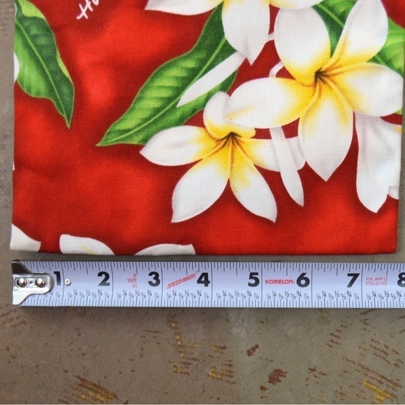 Local Design MADE IN HAWAII Cotton Crossbody Bag, Plumeria Design - Picture 8 of 11